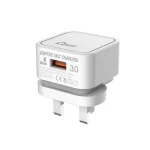 OMS 18W QC 3.0 USB Travel Charger With Fast Charging Type C Cable